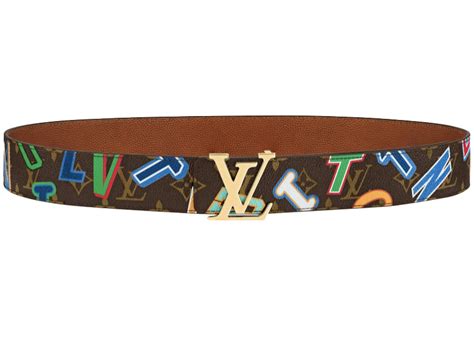 louis vuitton nba belt|Louis Vuitton belt colorful.